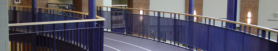 Stairs and Handrails for Commercial and Industrial applications, Warehouses, Hotels, Parking decks and more.