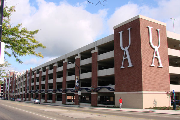 Parking Decks: University of Akron